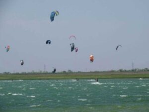 Kite-Surfing - Lacul Fundata